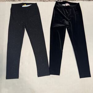 LOT of 2 Cat & Jack Girls XS (4/5) Leggings Everyday Playwear Casual School Soft